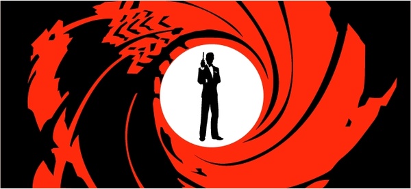 600x277 James Bond Free Vector In Encapsulated Postscript