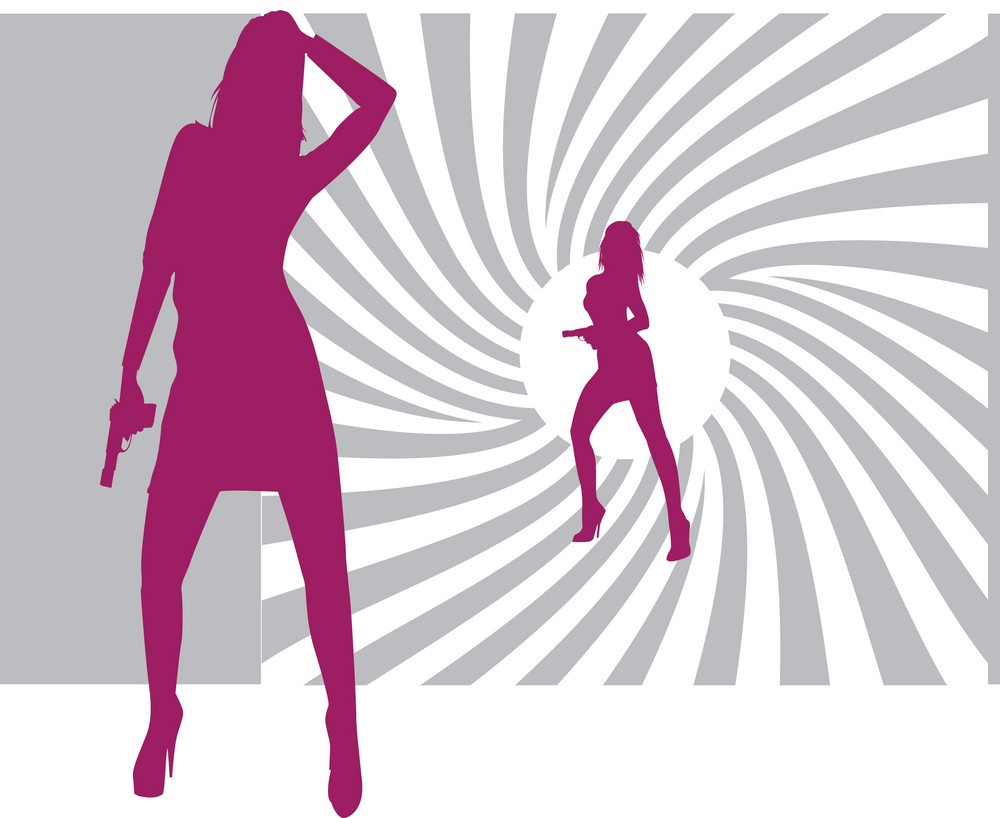 1000x818 Bond Girls Vector Free Graphics Uihere