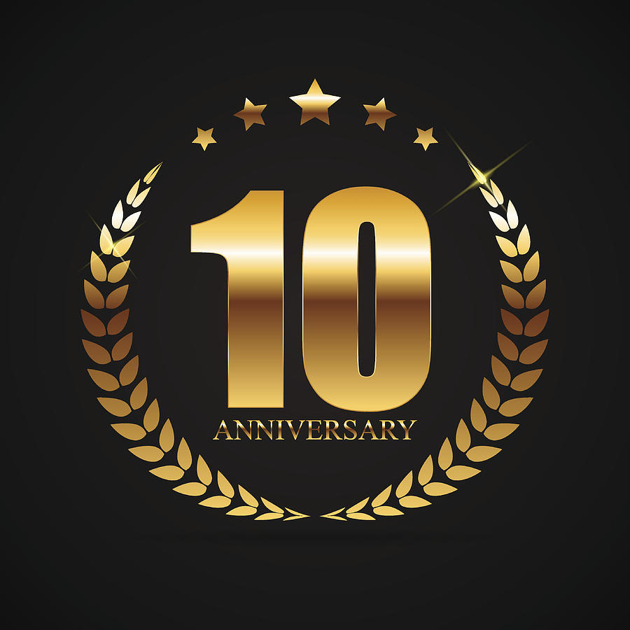 900x900 Template Symbol Years Anniversary Vector Illustration