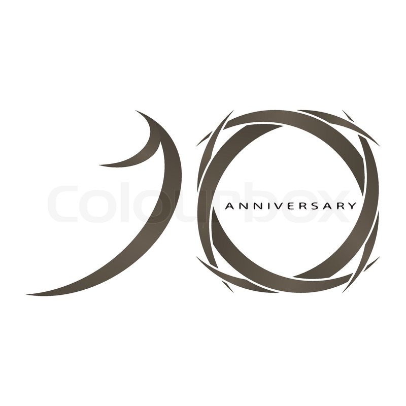 800x800 The Abstract Of Years Anniversary Stock Vector Colourbox