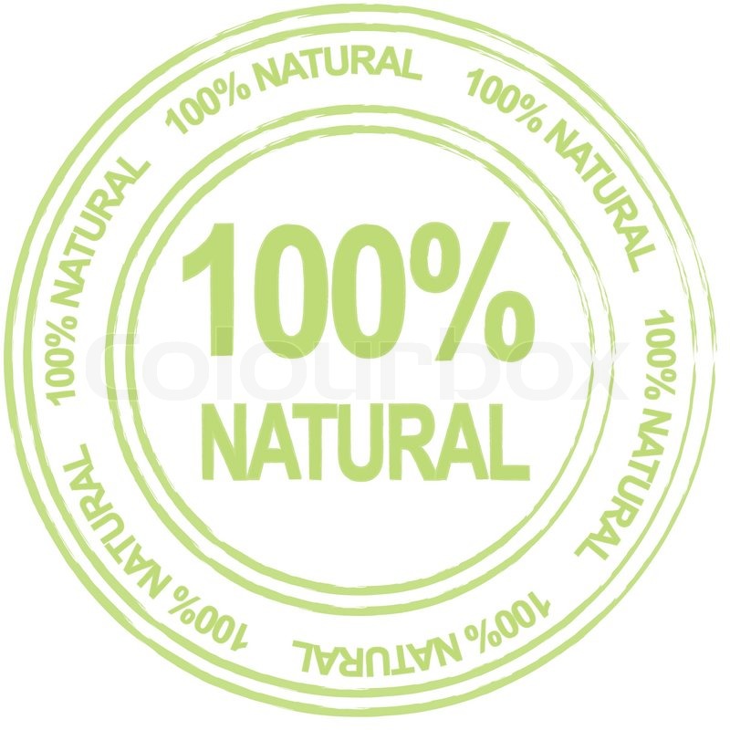 800x800 Percent Natural, Vector Label Stock Vector Colourbox