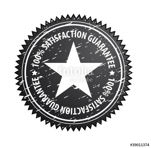 500x492 Satisfaction Guarantee Vector Free Download