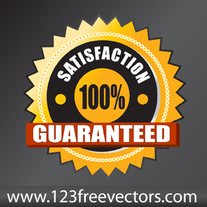 300x300 Satisfaction Guarantee Vector Free Vectors Ui Download