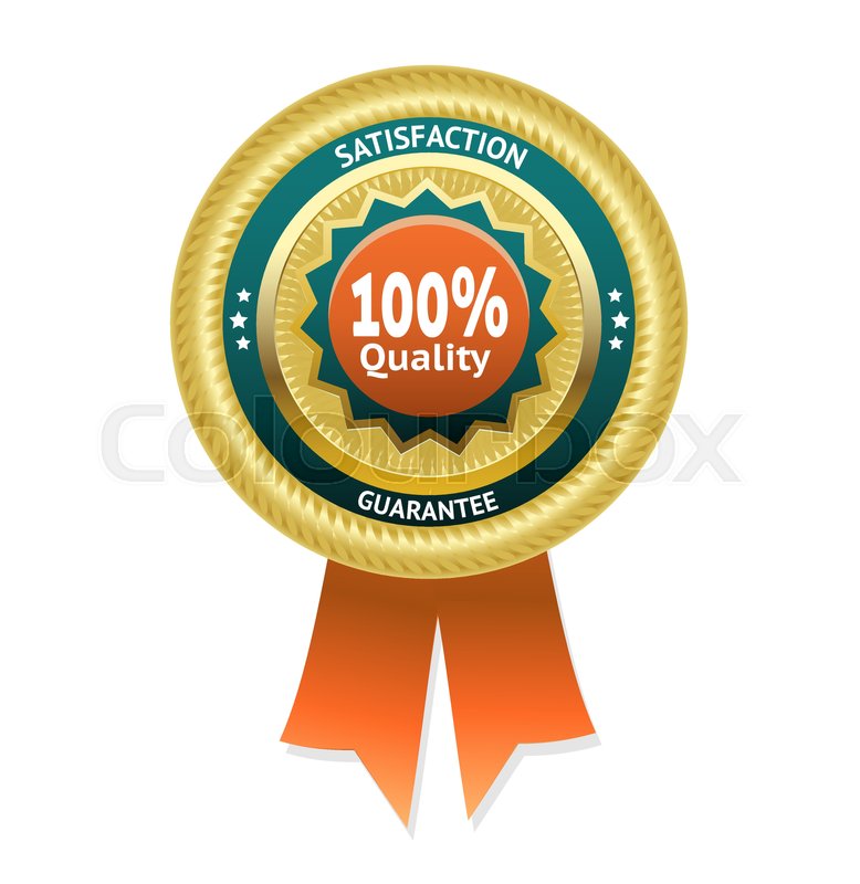 778x800 Satisfaction Guarantee Vector Label Stock Vector Colourbox