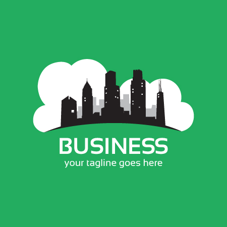 450x450 Business Real Estate Logo Template Vector