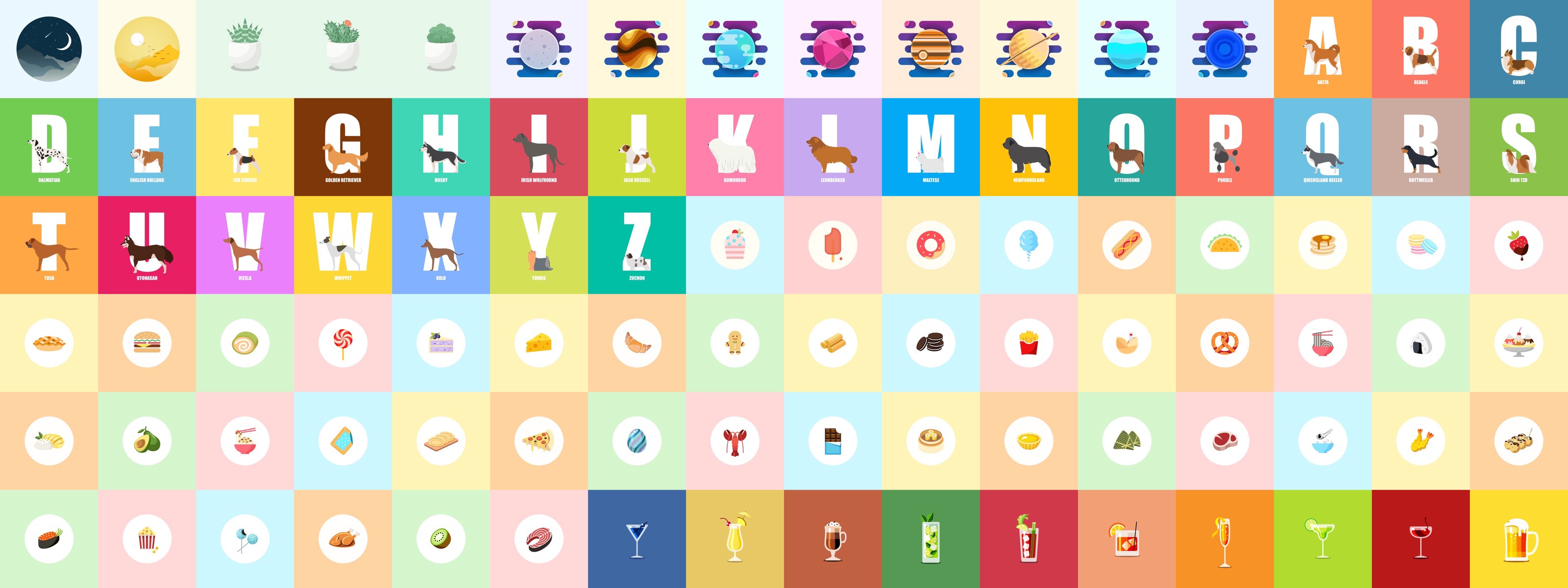 3200x1200 Days Of Vector Illustration