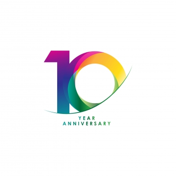 10th Anniversary Vector