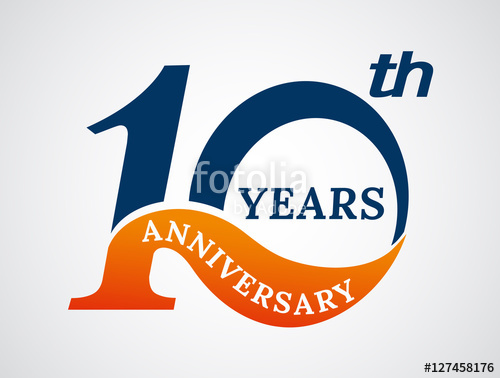 500x378 Template Logo Anniversary Years Logo Vector Illustration