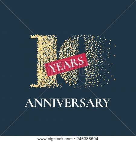 450x470 Years Anniversary Vector Icon, Emblem Graphic Design Aspect