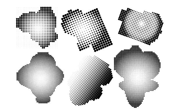 600x380 Free Vectors Halftone Free Vector And Photoshop Brush Pack