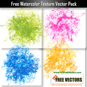 300x300 Free Vector Paint Brush Strokes