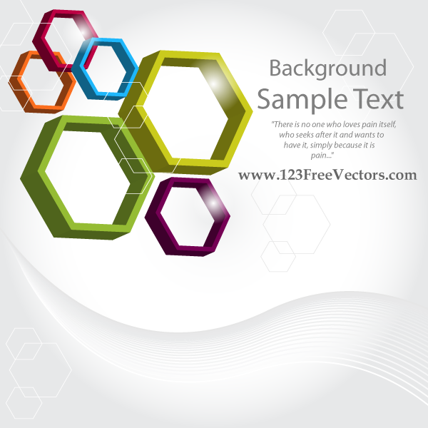 600x600 Abstract Hexagon Free Vector Free Vectors Ui Download