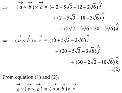 405x308 Rbse Solutions For Class Maths Chapter Vector Ex