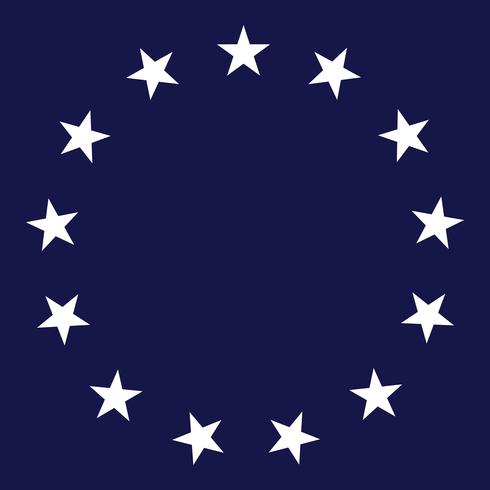 490x490 Stars Circle Vector Illustration