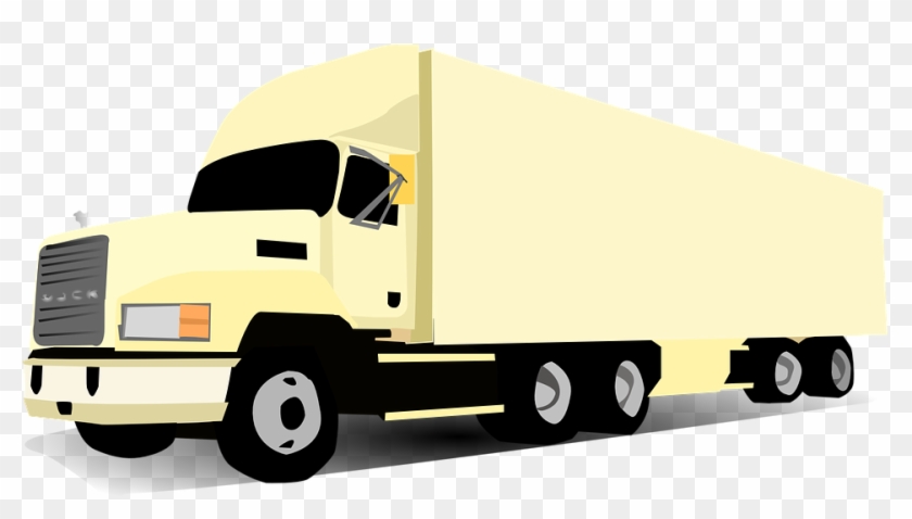 840x478 Wheeler Truck Clip Art Free Vector