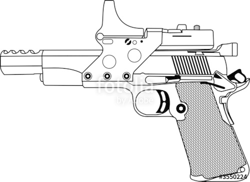 500x363 Pistole Ipsc Open Stock Image And Royalty Free Vector