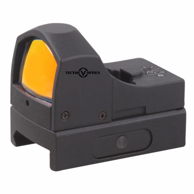 640x640 Tac Vector Optics Tactical Mini Red Dot Scope Sight Pistol Mount