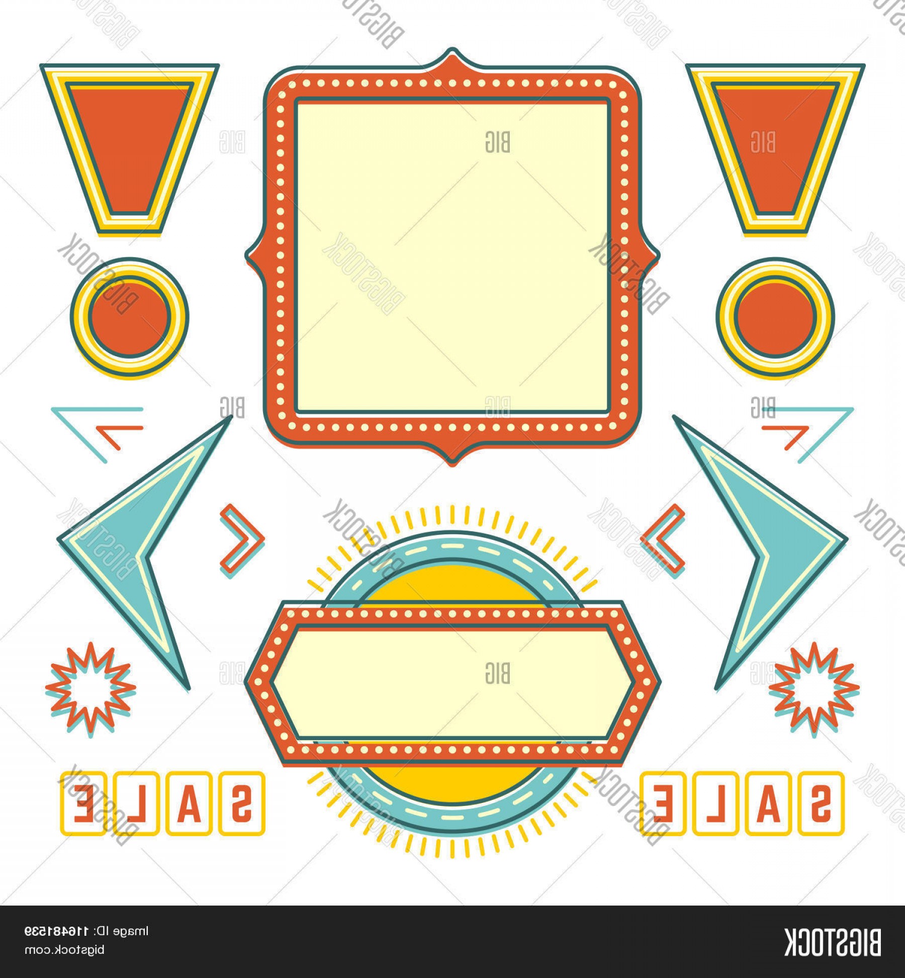 1800x1944 Stock Vector Retro American S Sign Design Elements Set Hoodamathrun