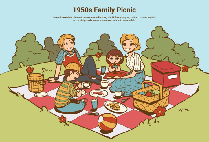 722x490 Family Picnic