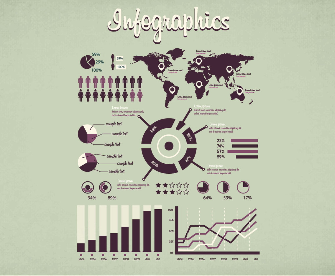 1136x936 Infographics Vector Vector Art Graphics