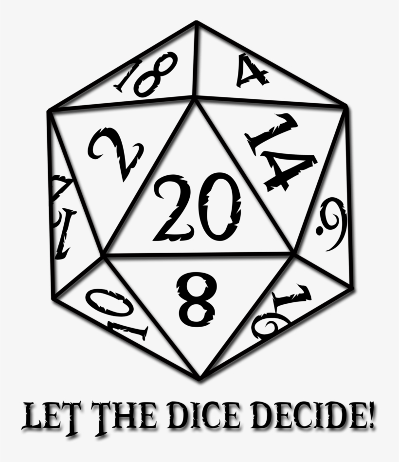 20 Sided Dice Vector at Vectorified.com | Collection of 20 Sided Dice ...