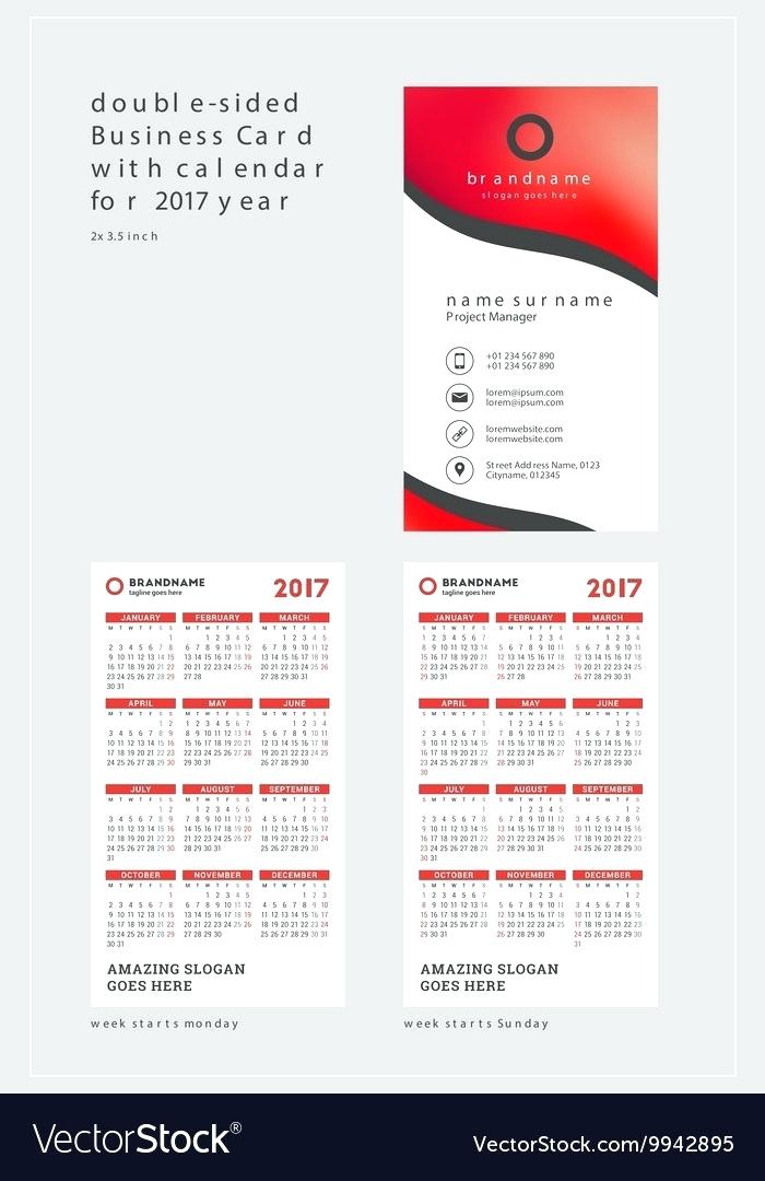 Double Sided Vertical Business Card Template With Vector Image 700x1080 Double Sided Vertical Business Card Template With Vector Image