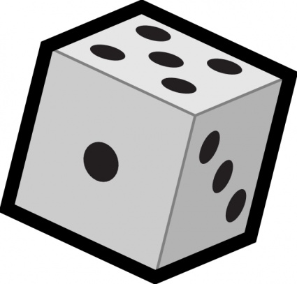 Free Download Of Printable Die Dice Vector Graphic 425x407 Free Download Of Printable Die Dice Vector Graphic
