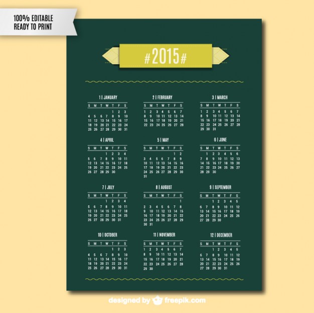 626x625 Best Calendar Vector Templates