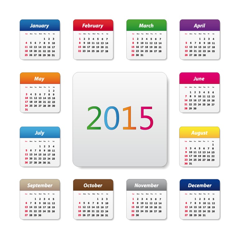 773x768 Calendar Design Vector Illustration Free Vector Graphics