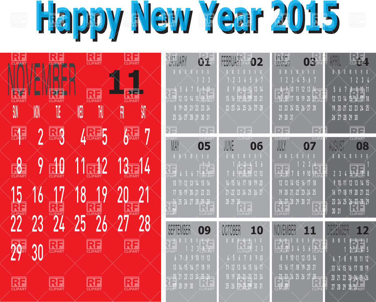 1200x963 Year Calendar