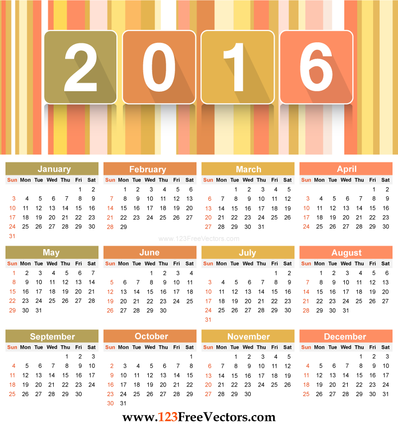 Calendar Template Vectors Download Free Vector Art 800x855 Calendar Template Vectors Download Free Vector Art