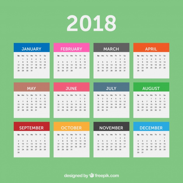 626x626 Simple Calendar Vector Free Download