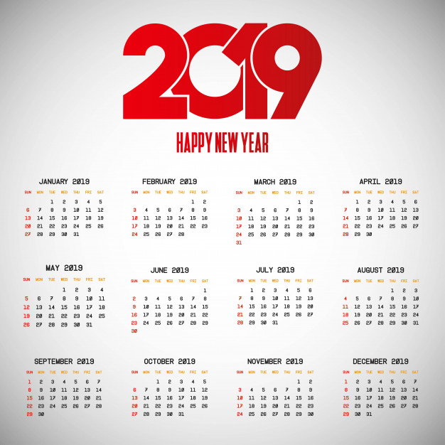 626x626 Calendar Design With Light Background Vector Vector Free