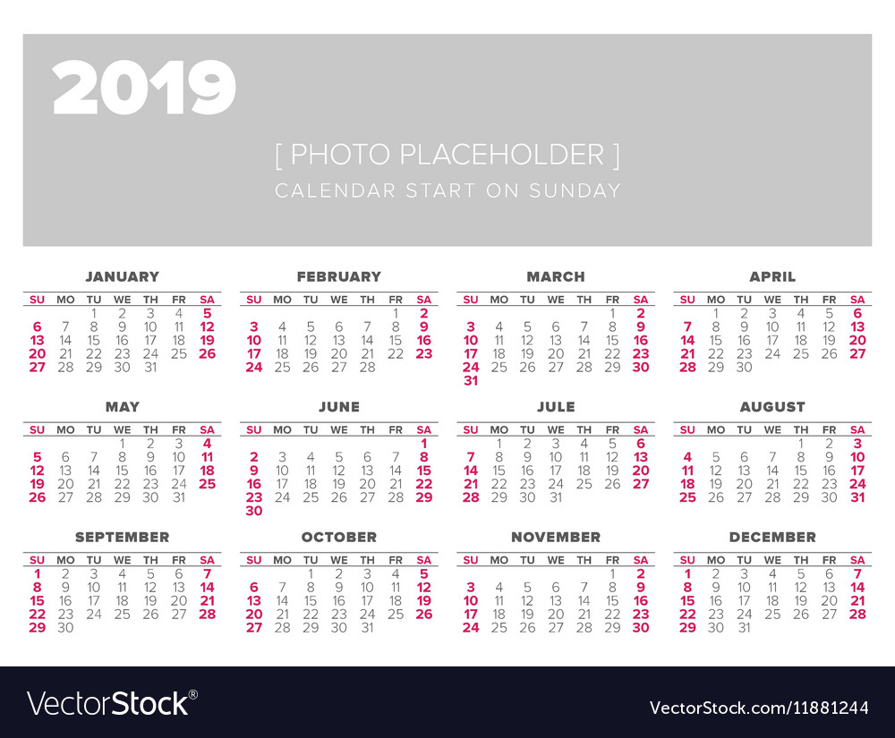 1000x825 Calendar Vector