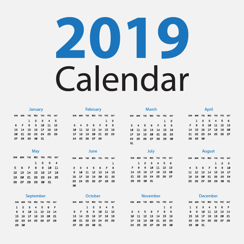 800x800 Calendar Free Vector Design On Light Background