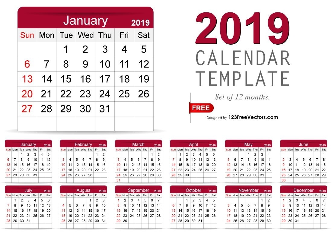 1100x776 Monthly Calendar Vector Free Download Printable Blank Calendar