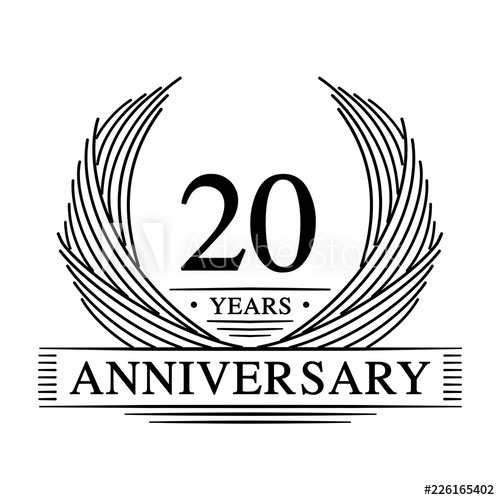 500x500 Years Design Template Anniversary Vector