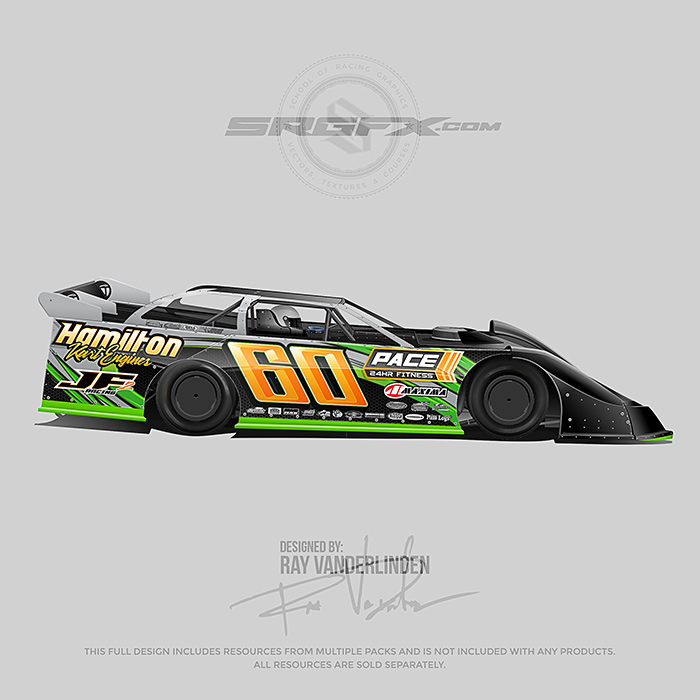 700x700 Pace Hour Fitness Dirt Late Model School Of Racing Graphics