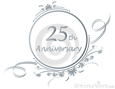 400x311 Silver Wedding Anniversary Clipart