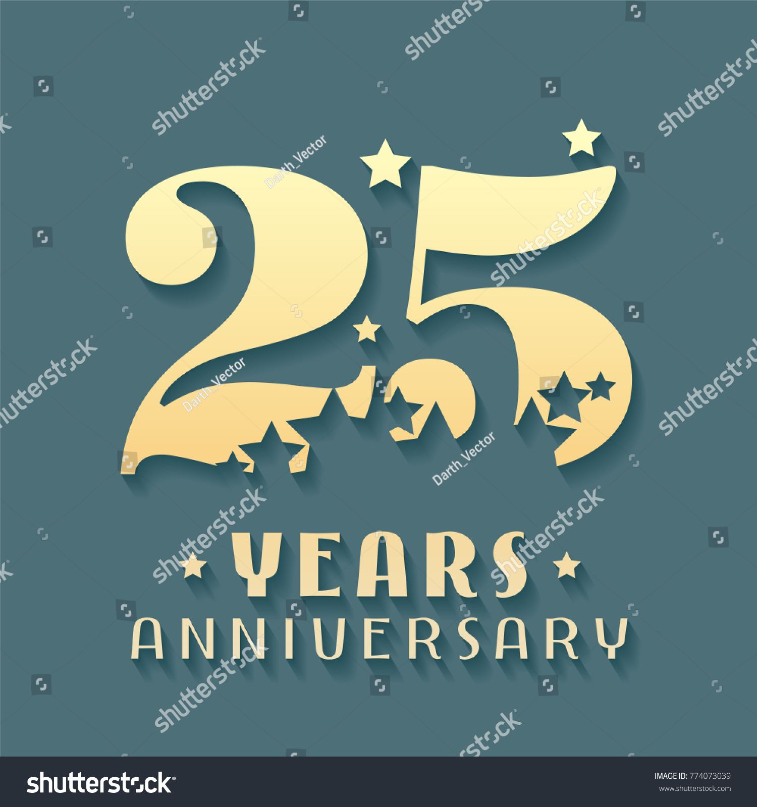 1500x1600 Years Anniversary Vector Icon, Symbol, Logo Graphic Design