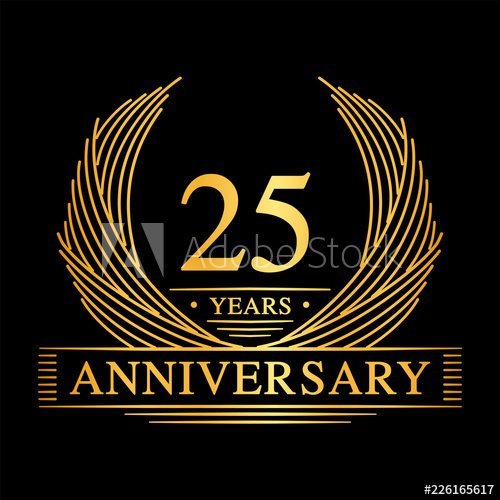 500x500 Years Design Template Anniversary Vector