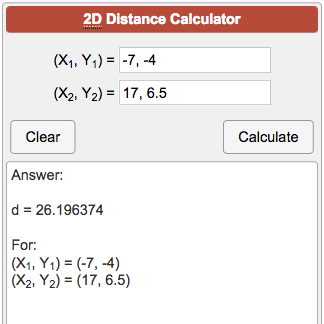 2d Vector Calculator