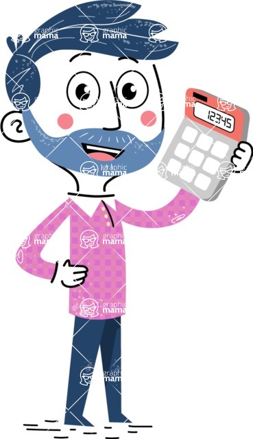 369x640 Flat Hand Drawn Man Cartoon Vector Character Aka Jonathan