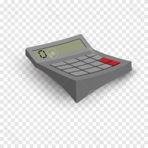 300x300 Stock Illustration D Man Standing Calculator Illustration Human