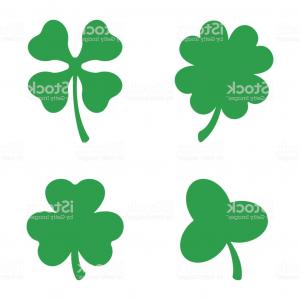 300x300 Photostock Vector Four Leaf Clover Line Icon Shamrock Vector