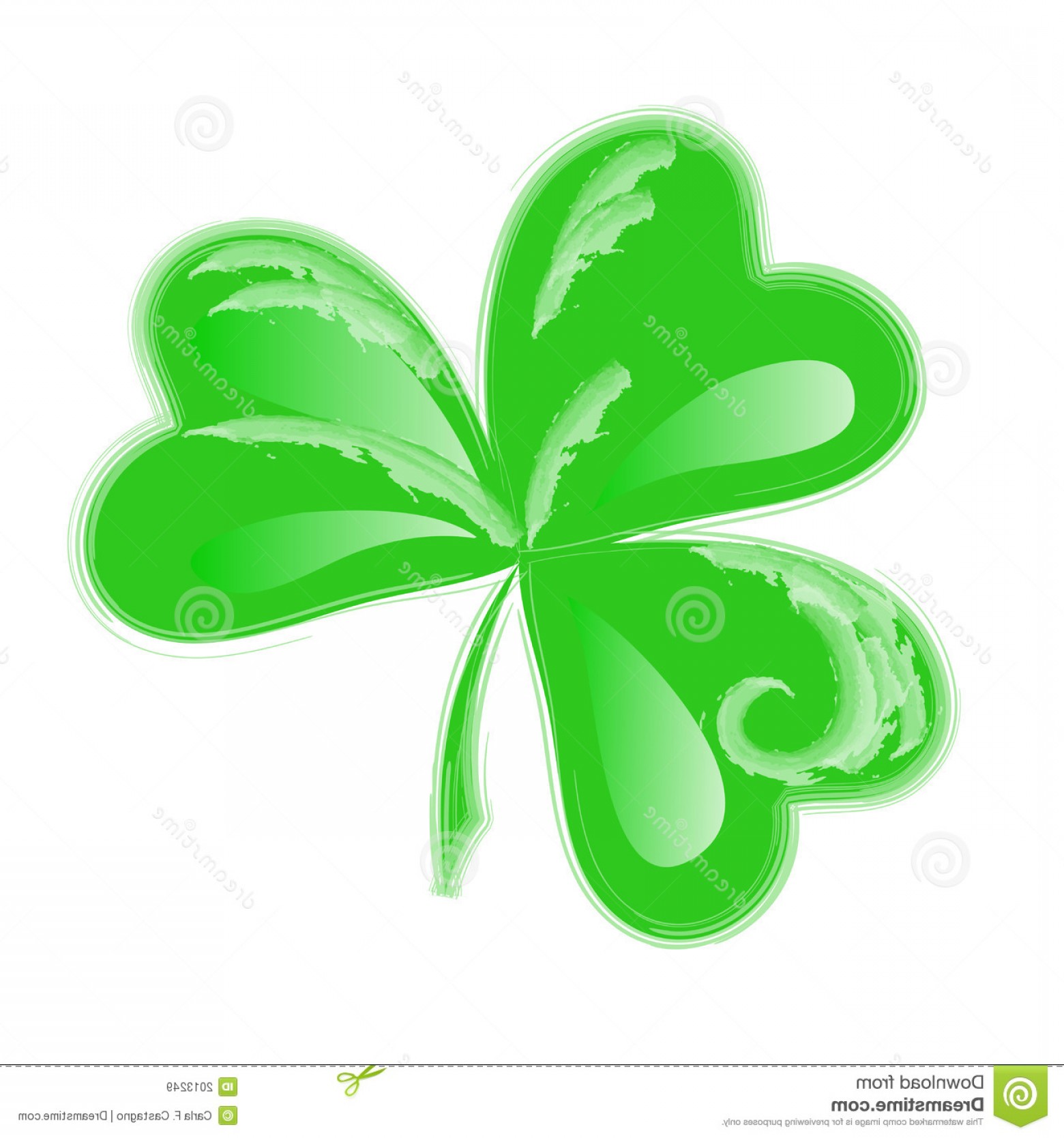 1560x1668 Royalty Free Stock Images Three Leaf Clover Clip Art Image