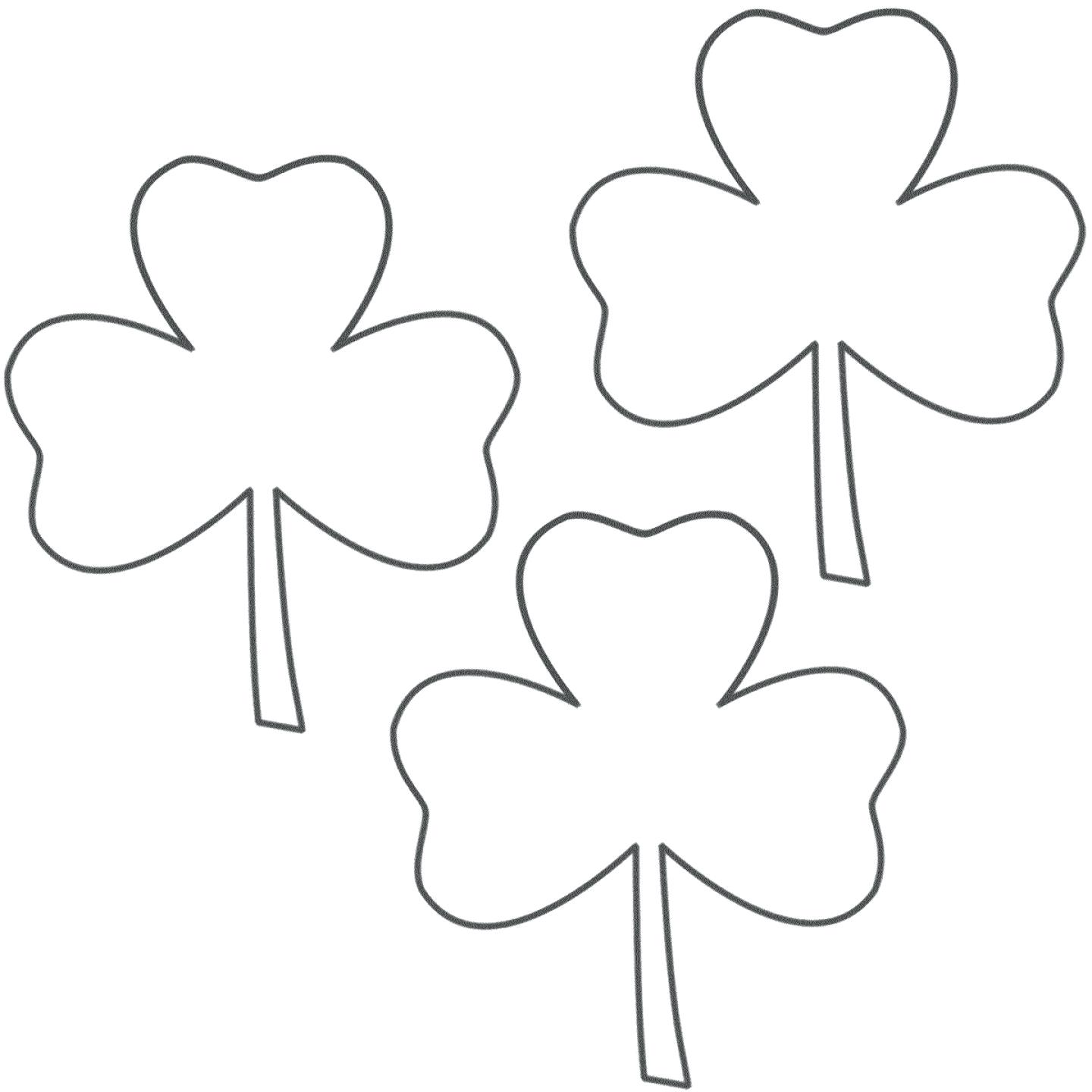 3 Leaf Clover Vector at Vectorified.com | Collection of 3 Leaf Clover ...