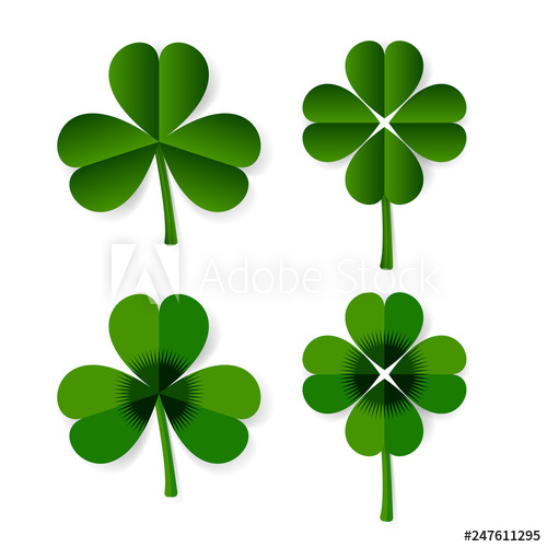 3 Leaf Clover Vector At Vectorified.com 