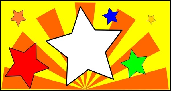 600x321 Stars And Sun Free Vector Download