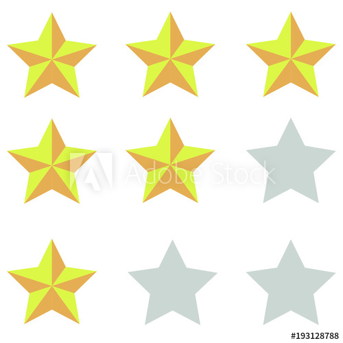 500x500 Stars With Silhouettes